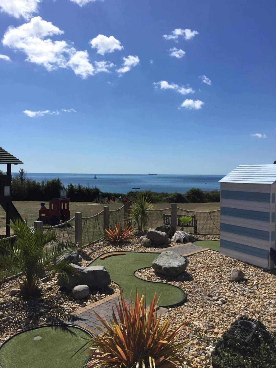 Home With A View Whitecliff Bay Holiday Park Bembridge Ngoại thất bức ảnh